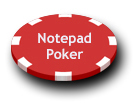 Notepad Poker
