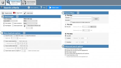 Settings for Pictures