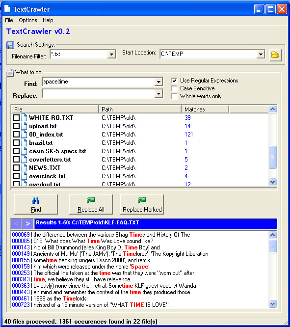 Textcrawler Display DigitalVolcano's (old) Blog :: Main Page