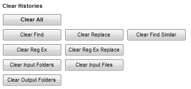 2. Clear Histories