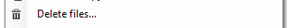 11. Delete files... [Pro]